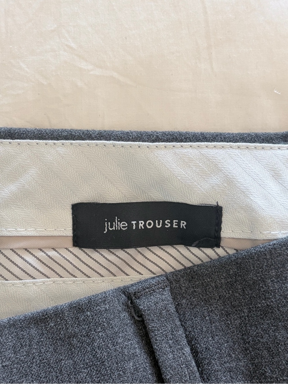 LOFT Dark Gray Bootcut Dress Pants - Picture 5 of 6